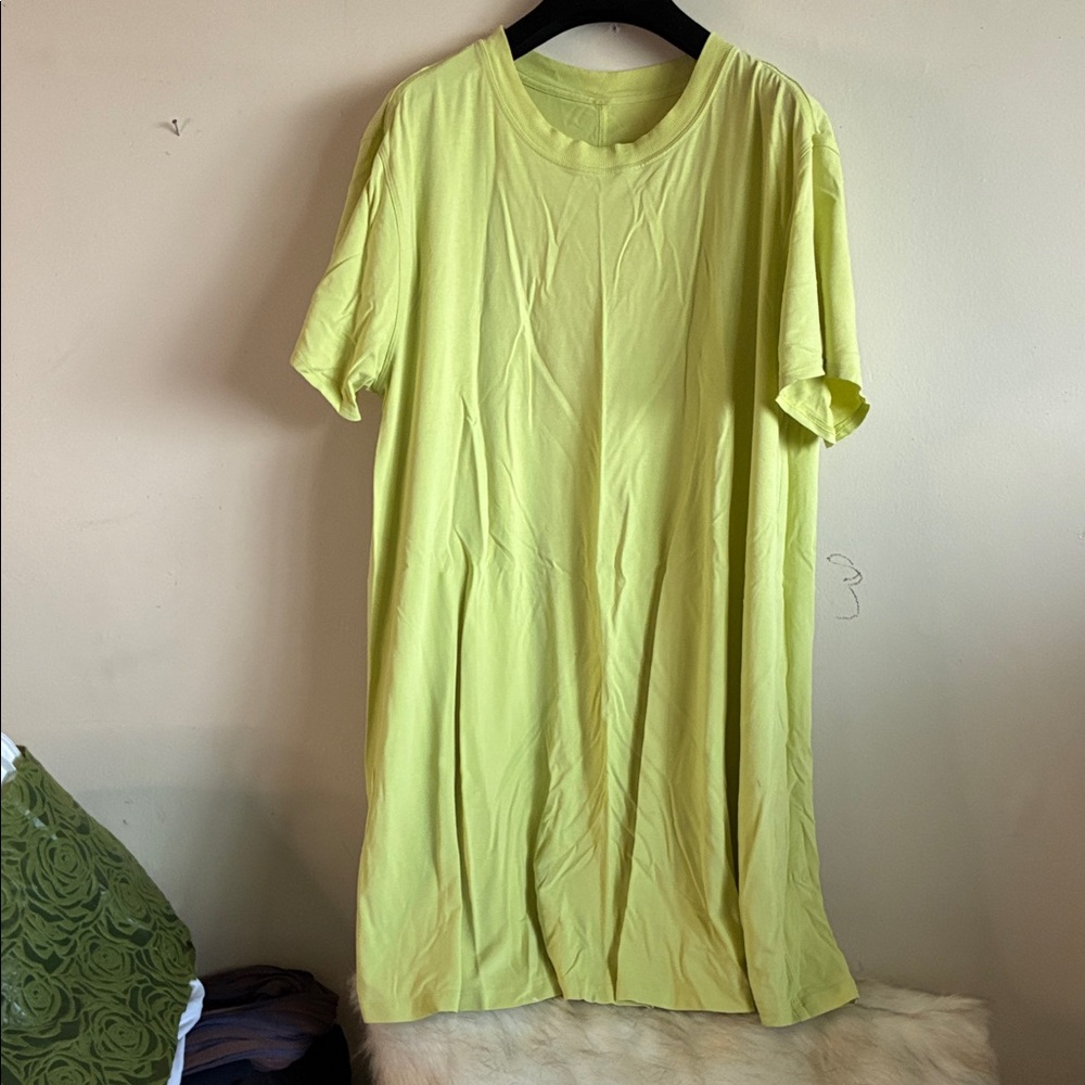 Lululemon yelllow Dress